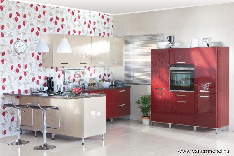 ГЛОСС капучино цветы / тарракот цветы