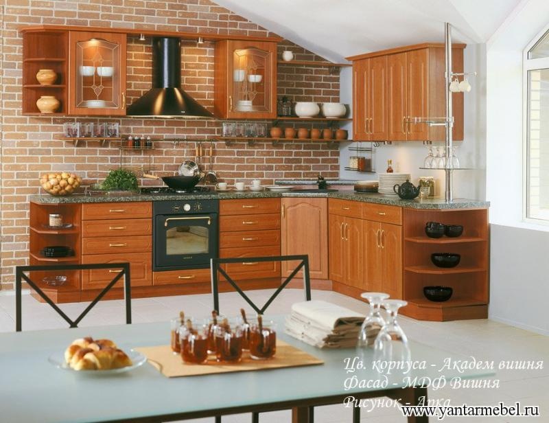 НАТУРЕЛЬ вишня, рисунок фасадов АРКА