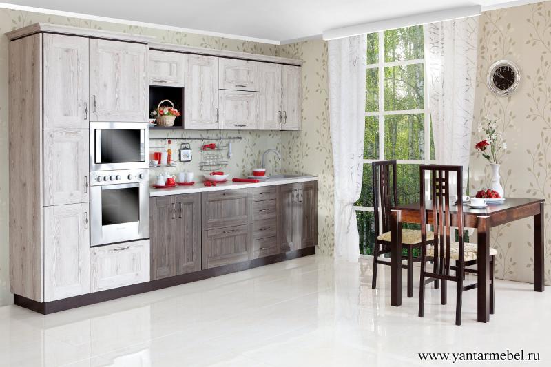 КАНТРИ сосна белая / каштан