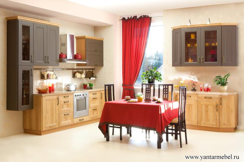 КАНТРИ сосна натуральная / крашеный коричневый