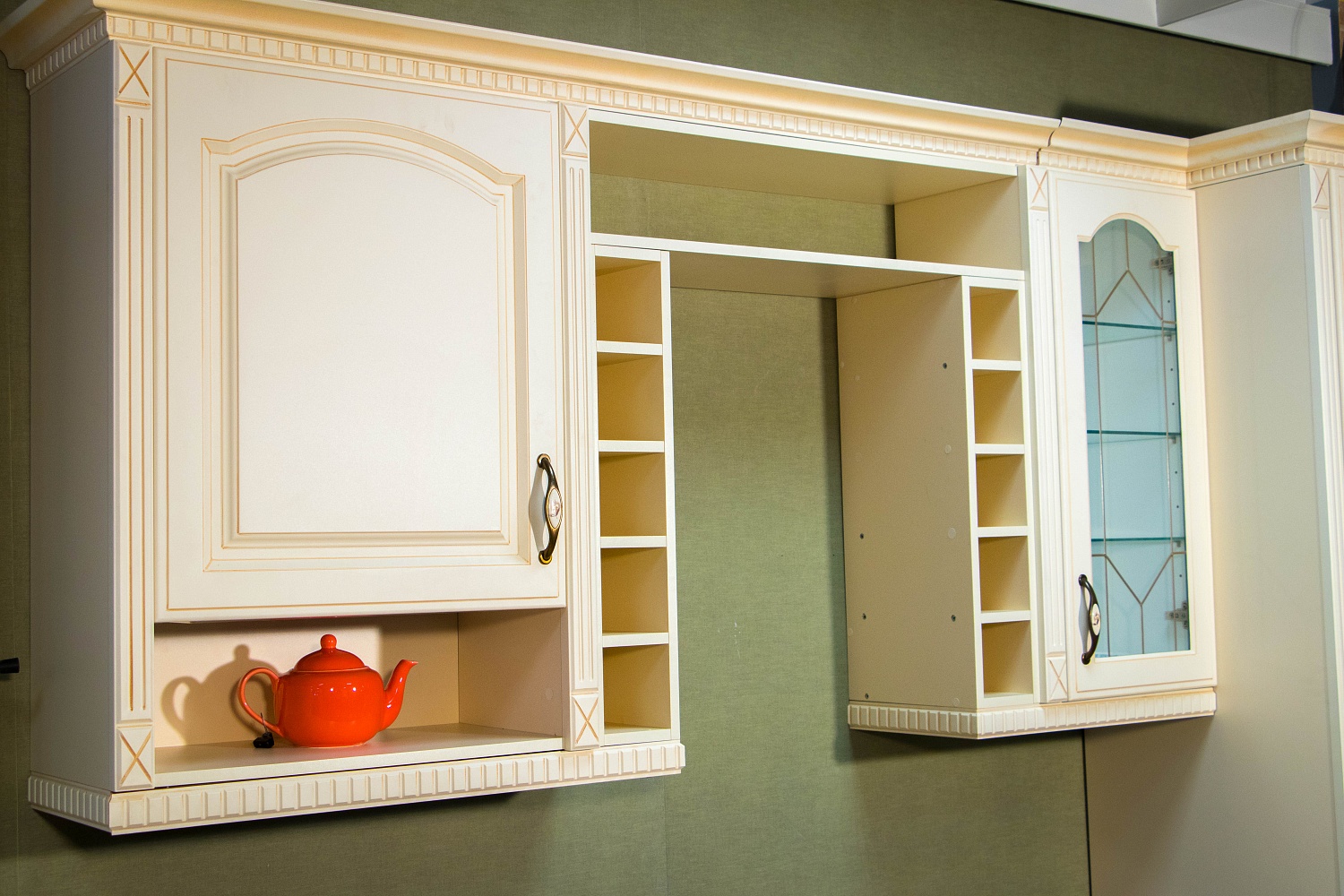 Кухня ВИНТАЖ (ваниль коричневая)